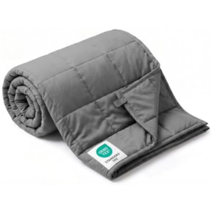 Smart 72” 15 lbs Queen Weighted Blanket w/Cooling Glass Beads