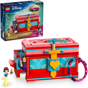 LEGO 358-Piece Disney Snow White’s Jewelry Box Building Set
