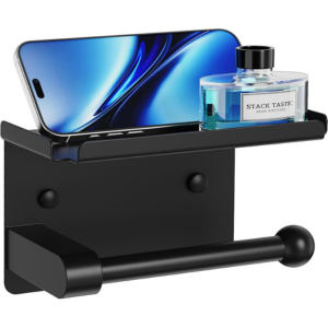 Toilet Paper Holder w/Shelf