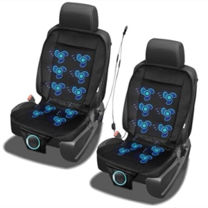 Zone Tech 2-Pack 12V Cooling Car Seat Cover