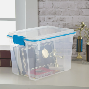 Sterilite 20Qt. Clear Gasket Storage Box