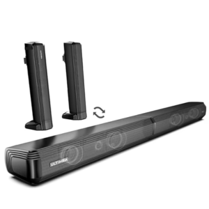 Ultimea 2.2ch Sound Bar w/Dual Subwoofer
