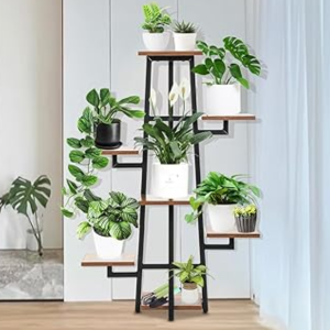 8-Tier Metal Plant Stand w/Lights