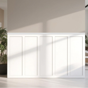 Premade Paintable Board & Batten Wainscoting Kit
