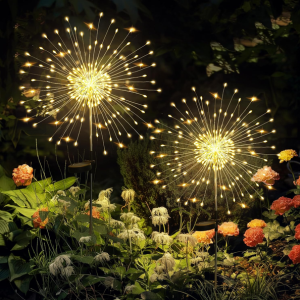 2-Pack Solar Garden Lights