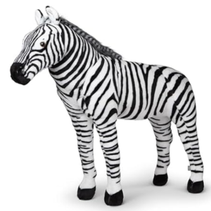 Melissa & Doug 3' Giant Striped Zebra