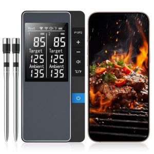 Wireless Bluetooth 2-Probes Meat Thermometer w/App