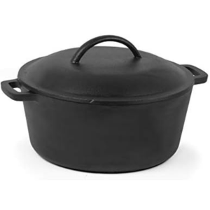 Preseasoned Cast Iron 5Qt. Dutch Oven