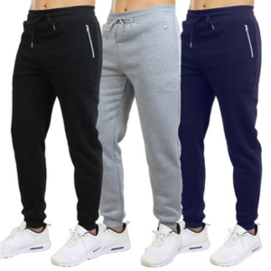 3-Pack Men's Fleece-Lined Joggers