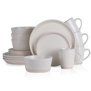 Stone Lain 16-Piece Stoneware Dinnerware Set