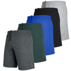 5-Pack Men's Cotton Blend Lounge Shorts