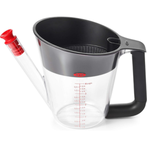 OXO 4-Cup Fat Separator w/Strainer