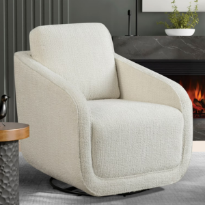 Boho Swivel Accent Chair