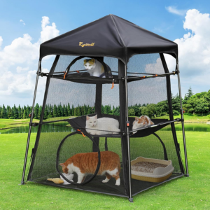 3-Tier Foldable Outdoor Cat Tent
