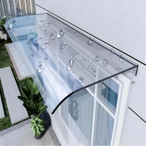 Outdoor Transparent Plastic Awnings