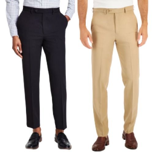 Nautica Men's Stretch Modern-Fit Dress Pants