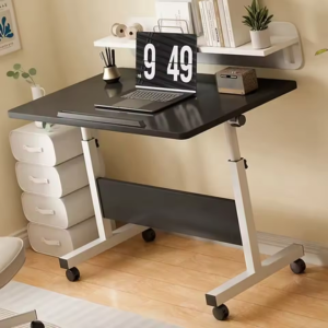 Adjustable Height Foldable Standing Desk w/Wheels