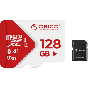 Orico 128GB V30 A1 Memory Card w/SD Adapter
