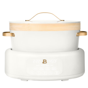 Beautiful 10-in-1 8Qt Multi-Cooker w/Bamboo Steamer