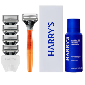 Harry's Men's Original Shaving Kit w/ Razor & Gel