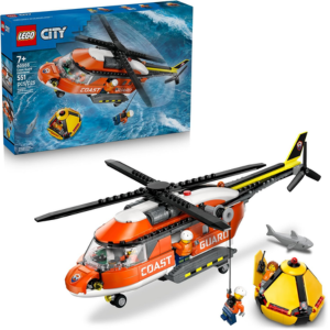 LEGO 551-Piece City Coast Guard Helicopter Building Toy