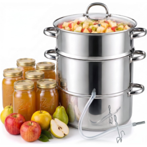 Stainless Steel 11Qt Steam Juicer Canner