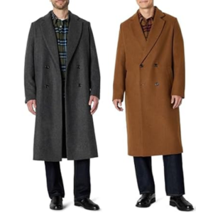 Amazon Essentials Men's Wool Blend Topcoat