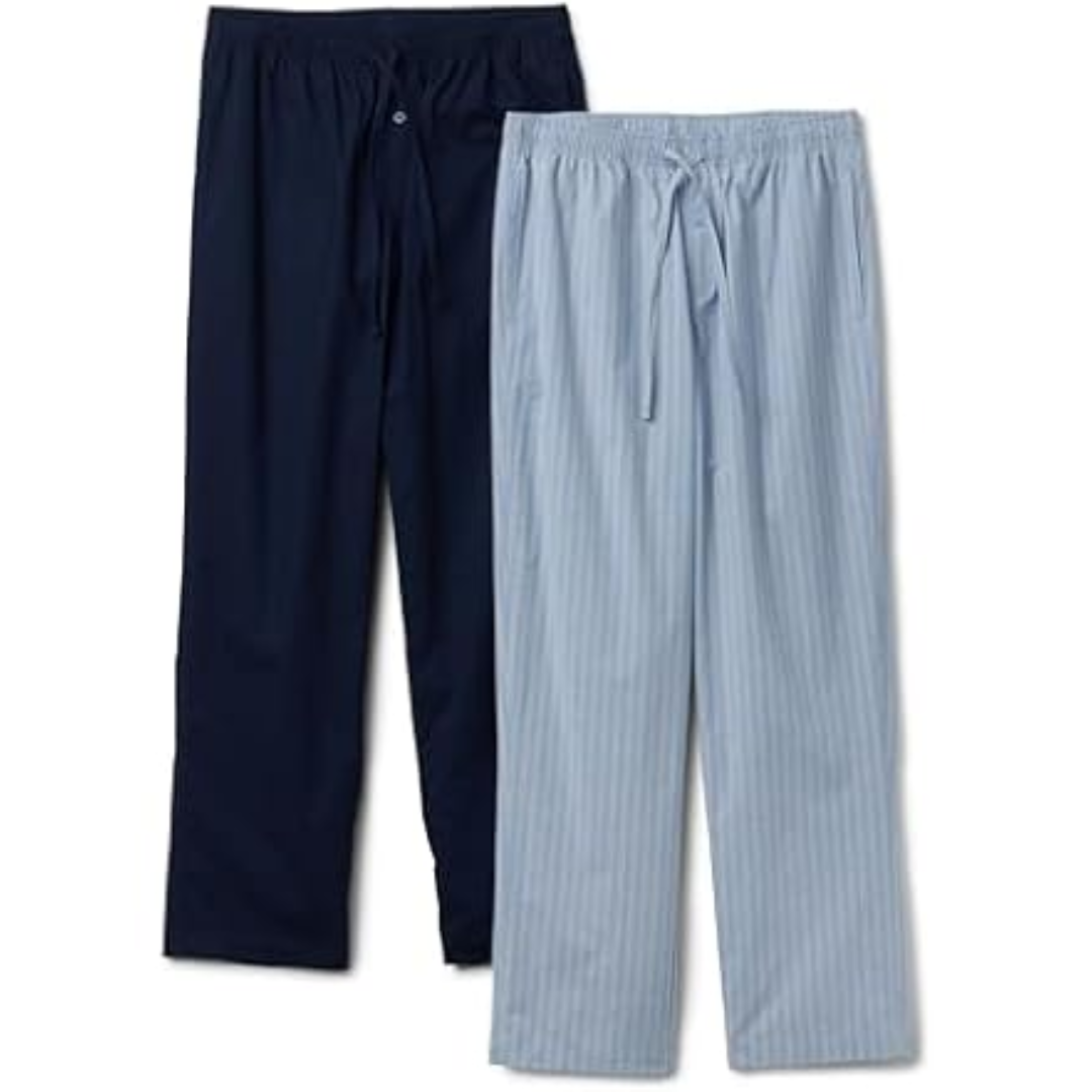 Amazon Essentials 2-Pack Men's Lounge PJ Pants