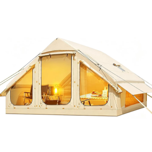 6-Person Inflatable Camping Tent w/Pump