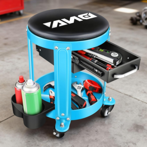 Rolling Seat Creeper Garage Stool