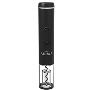 Bella Cordless Electric Wine Opener w/Foil Cutter