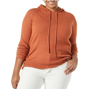 Amazon Essentials Women's Hooded Pullover Sweater