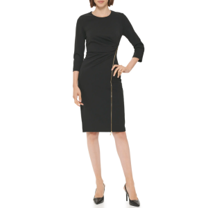 Calvin Klein Zip Sheath Dress
