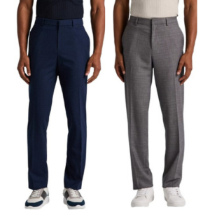 Perry Ellis Portfolio Men's Slim-Fit Dress Pants