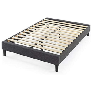 Zinus Upholstered Queen Platform Bed Frame