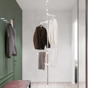 Floor to Ceiling Clothes Drying Rack