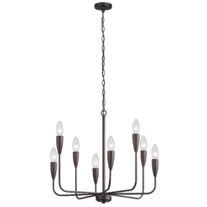 8-Light Farmhouse Island Chandelier