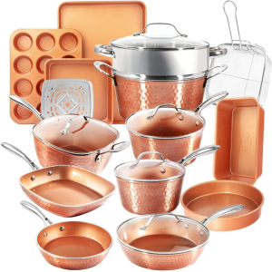 Gotham Steel 20-Piece Ceramic Cookware Set