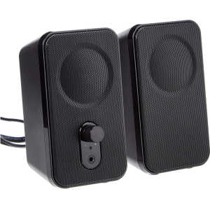 Amazon Basics 2-Pack AC-Powered Desktop Speakers
