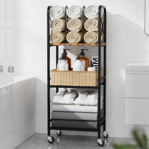 3-Tier Movable Towel Rack