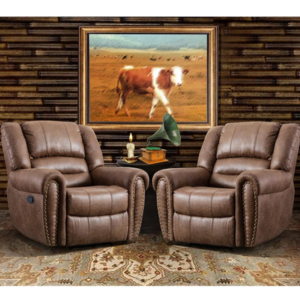 Set of 2 Oversized Recliners