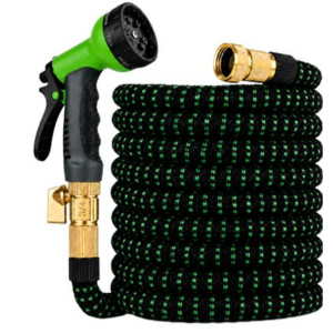 Expandable 100' Garden Hose w/Nozzle