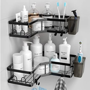 2-Pack Adhesive Corner Shower Caddy