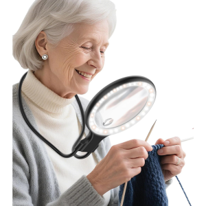 Neck Wear Magnifying Glass w/Light