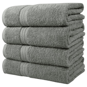 4-Pack Cotton Bath Towel Set