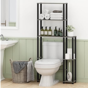 Furinno Turn-N-Tube Over The Toilet Storage