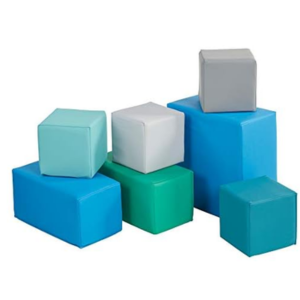 ECR4Kids 7-Piece Foam Blocks Playset