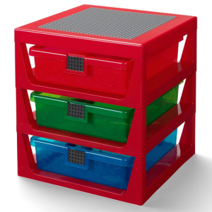 LEGO 3-Drawer Storage Rack
