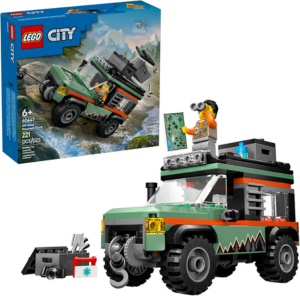 LEGO 221-Piece City Off-Road Mountain Truck Building Toy