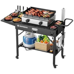 Outdoor Universal Folding Portable Grill Cart